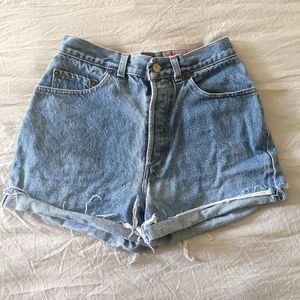 Vintage High Waisted Levi's Shorts